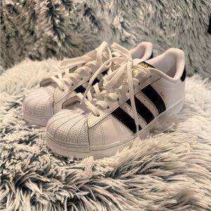 Adidas Superstar Ortholite White and Black Sneakers
